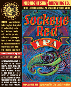 Kodiak beer label